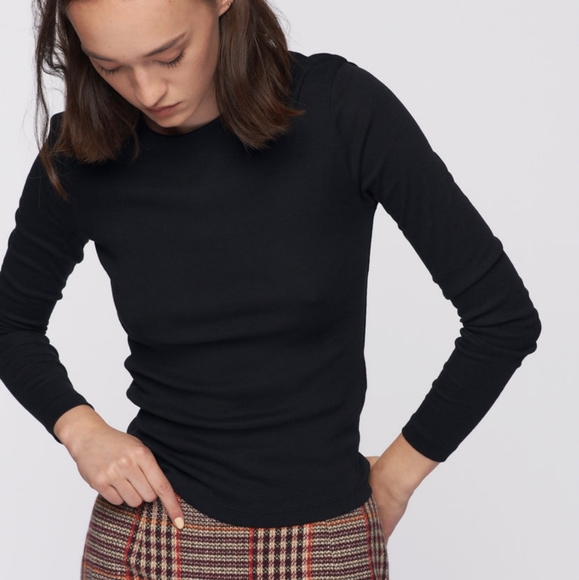 KOTN Tops - KOTN Fitted Longsleeve